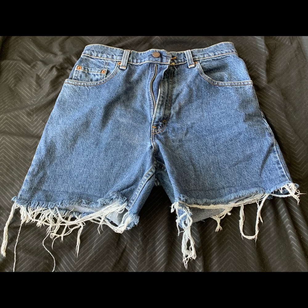 Levi’s high waisted shorts